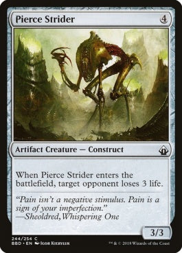 naokuroshop MTG [BBD][244][茶][C][EN][貫く徘徊者/Pierce Strider] NM