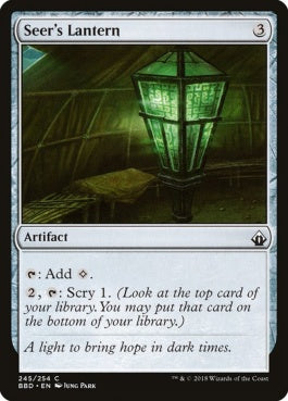 naokuroshop MTG [BBD][245][茶][C][EN][予見者のランタン/Seer's Lantern] NM