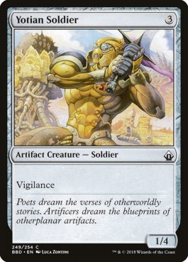 naokuroshop MTG [BBD][249][茶][C][EN][ヨーティアの兵/Yotian Soldier] NM