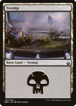 naokuroshop MTG [BBD][252][土地][C][EN][沼/Swamp] NM