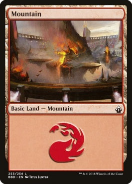 naokuroshop MTG [BBD][253][土地][C][EN][山/Mountain] NM