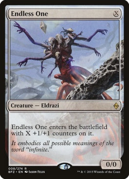 naokuroshop MTG [BFZ][008][無][R][EN][果てしなきもの/Endless One] NM