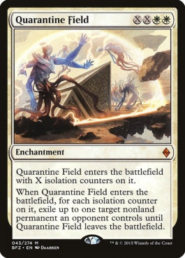 naokuroshop MTG [BFZ][043][白][M][EN][隔離の場/Quarantine Field] NM