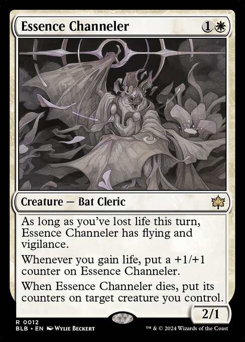 naokuroshop MTG [BLB][0012][白][R][EN][本質の媒介者/Essence Channeler]（foil） NM