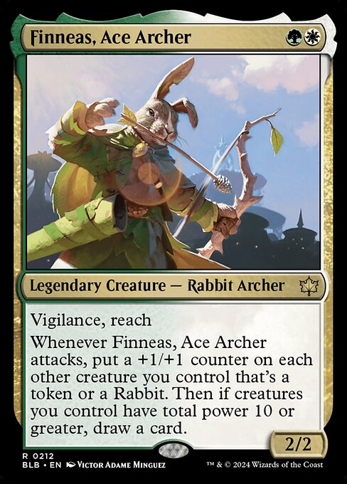 naokuroshop MTG [BLB][0212][多][R][EN][腕利きの射手、フィニアス/Finneas, Ace Archer]（foil） NM