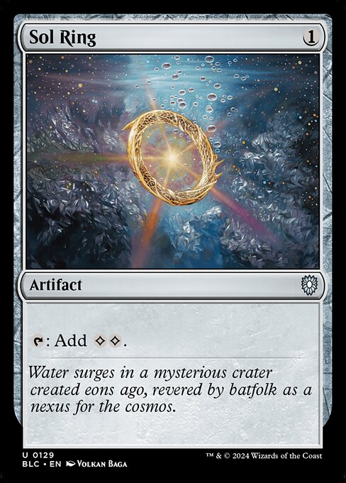 naokuroshop MTG [BLC][0129][茶][U][EN][太陽の指輪/Sol Ring] NM