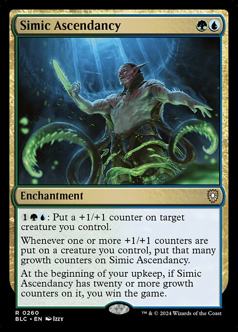 naokuroshop MTG [BLC][0260][多][R][EN][シミックの隆盛/Simic Ascendancy] NM