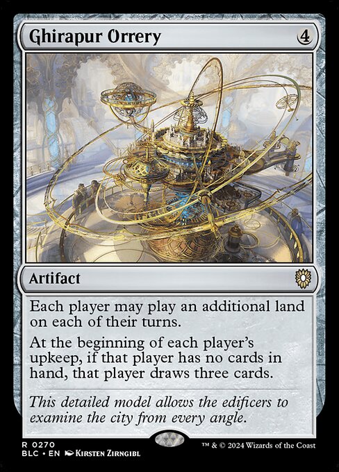 naokuroshop MTG [BLC][0270][茶][R][EN][ギラプールの宇宙儀/Ghirapur Orrery] NM