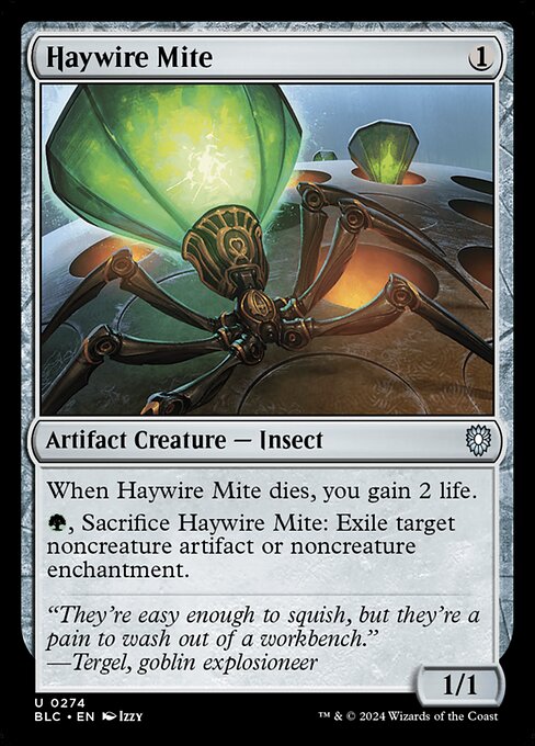 naokuroshop MTG [BLC][0274][茶][U][EN][機能不全ダニ/Haywire Mite] NM