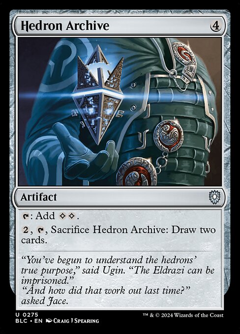 naokuroshop MTG [BLC][0275][茶][U][EN][面晶体の記録庫/Hedron Archive] NM