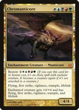 naokuroshop MTG [BNG][144][多][M][EN][彩色マンティコア/Chromanticore] NM