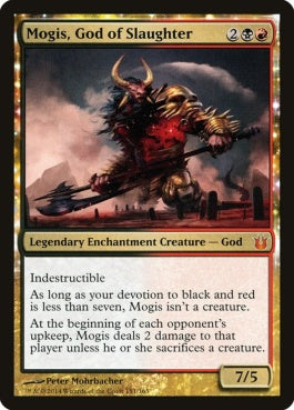 naokuroshop MTG [BNG][151][多][M][EN][殺戮の神、モーギス/Mogis, God of Slaughter] NM