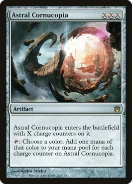 naokuroshop MTG [BNG][157][茶][R][EN][霊体のヤギ角/Astral Cornucopia] NM