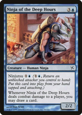 naokuroshop MTG [BOK][044][青][C][EN][深き刻の忍者/Ninja of the Deep Hours] NM