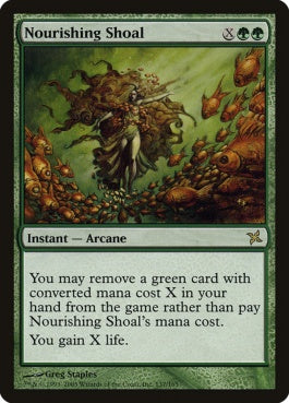 naokuroshop MTG [BOK][137][緑][R][EN][滋養の群れ/Nourishing Shoal] NM