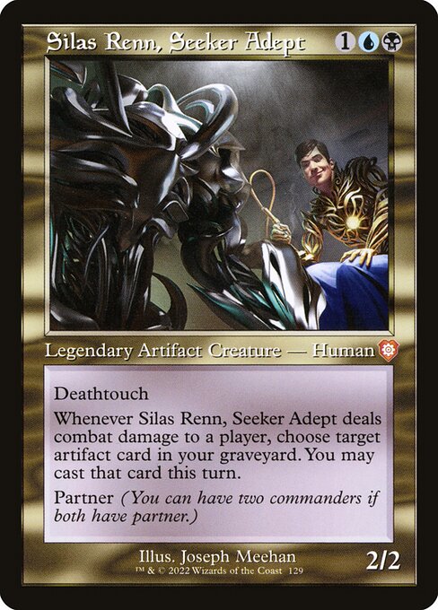 naokuroshop MTG [BRC][0129][多][M][[EN][求道の達人、サイラス・レン/Silas Renn, Seeker Adept] NM