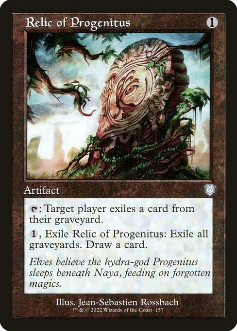 naokuroshop MTG [BRC][0157][茶][U][[EN][大祖始の遺産/Relic of Progenitus] NM