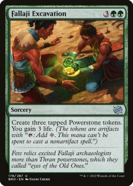 naokuroshop MTG [BRO][178][緑][U][EN][ファラジの発掘/Fallaji Excavation] NM