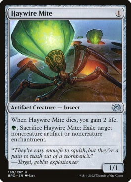 naokuroshop MTG [BRO][199][茶][U][EN][機能不全ダニ/Haywire Mite]（foil） NM