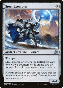 naokuroshop MTG [BRO][246][茶][U][EN][鋼の模範/Steel Exemplar] NM