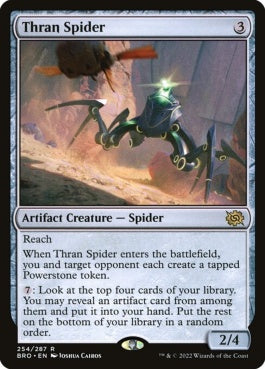 naokuroshop MTG [BRO][254][茶][R][EN][スランの蜘蛛/Thran Spider]（foil） NM