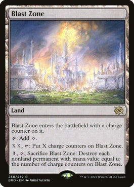 naokuroshop MTG [BRO][258][土地][R][EN][爆発域/Blast Zone] NM