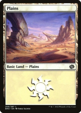 naokuroshop MTG [BRO][269][土地][C][EN][平地/Plains] NM