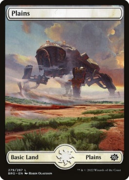 naokuroshop MTG [BRO][279][土地][C][EN][平地/Plains]（foil） NM