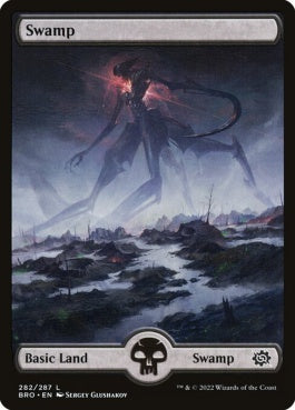 naokuroshop MTG [BRO][282][土地][C][EN][沼/Swamp] NM