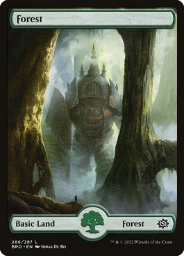 naokuroshop MTG [BRO][286][土地][C][EN][森/Forest] NM