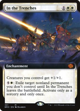 naokuroshop MTG [BRO][301][白][M][EN][戦闘態勢/In the Trenches]（foil） NM