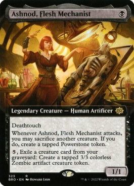 naokuroshop MTG [BRO][323][黒][R][EN][肉体装置技師、アシュノッド/Ashnod, Flesh Mechanist]（foil） NM