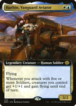 naokuroshop MTG [BRO][355][多][R][EN][先兵の飛行士、ハービン/Harbin, Vanguard Aviator]（foil） NM