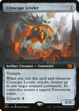 naokuroshop MTG [BRO][363][茶][M][EN][街並みの地ならし屋/Cityscape Leveler]（foil） NM