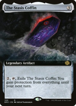 naokuroshop MTG [BRO][366][茶][R][EN][停滞の棺/The Stasis Coffin]（foil） NM