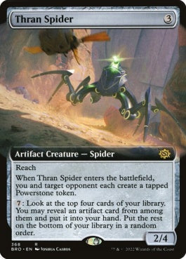 naokuroshop MTG [BRO][368][茶][R][EN][スランの蜘蛛/Thran Spider]（foil） NM