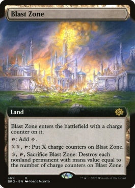 naokuroshop MTG [BRO][369][土地][R][EN][爆発域/Blast Zone]（foil） NM