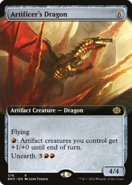 naokuroshop MTG [BRO][376][茶][R][EN][工匠のドラゴン/Artificer's Dragon] NM