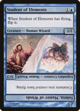 naokuroshop MTG [CHK][093][青][U][EN][精霊の学び手/Student of Elements] NM