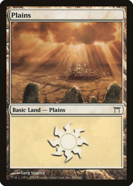 naokuroshop MTG [CHK][288][土地][C][EN][平地/Plains] NM