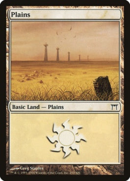 naokuroshop MTG [CHK][290][土地][C][EN][平地/Plains] NM