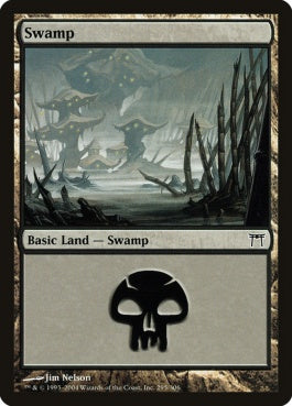 naokuroshop MTG [CHK][295][土地][C][JP][沼/Swamp] NM