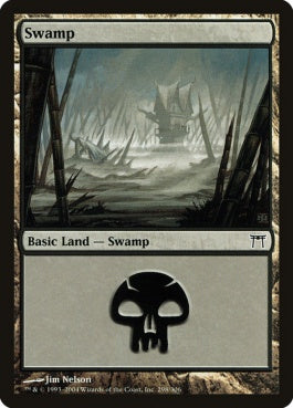 naokuroshop MTG [CHK][298][土地][C][JP][沼/Swamp] NM