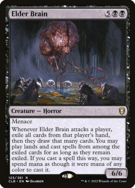 naokuroshop MTG [CLB][125][黒][R][EN][エルダー・ブレイン/Elder Brain]（foil） NM