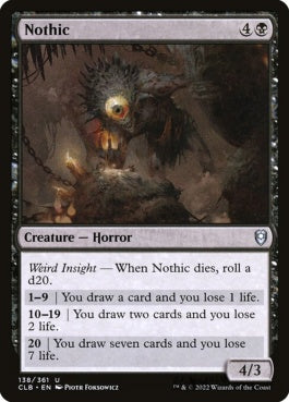 naokuroshop MTG [CLB][138][黒][U][EN][ナシック/Nothic]（foil） NM