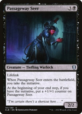 naokuroshop MTG [CLB][141][黒][U][EN][抜け道の予見者/Passageway Seer]（foil） NM