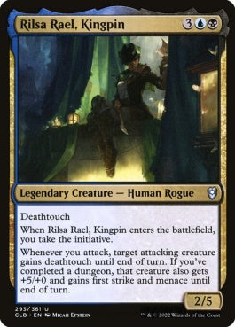 naokuroshop MTG [CLB][293][多][U][EN][重鎮、リルサ・レイル/Rilsa Rael, Kingpin]（foil） NM