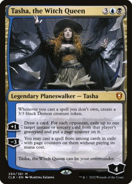 naokuroshop MTG [CLB][294][多][M][EN][魔女王、ターシャ/Tasha, the Witch Queen]（foil） NM