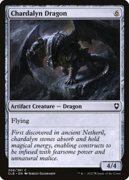 naokuroshop MTG [CLB][306][茶][C][EN][チャーダリン・ドラゴン/Chardalyn Dragon]（foil） NM