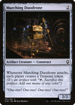 naokuroshop MTG [CLB][321][茶][C][EN][行進するデュオドロン/Marching Duodrone]（foil） NM